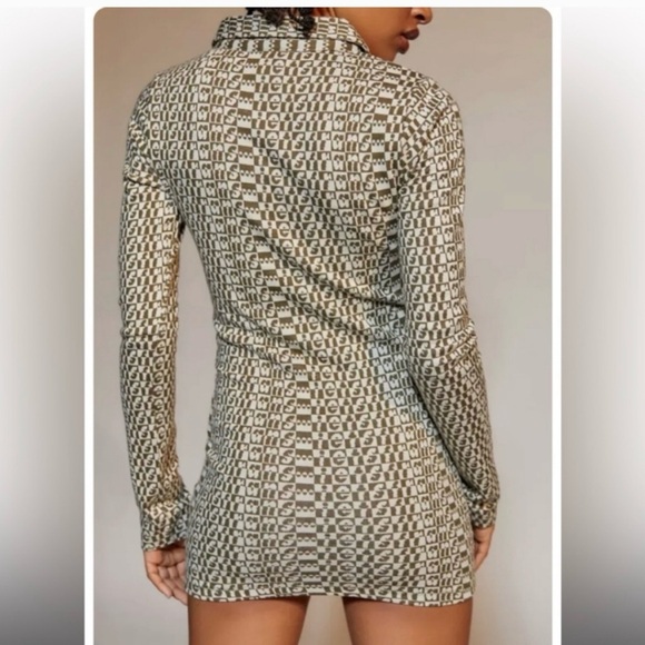 Iets Franz Retro Checkered Mini Dress - Picture 2 of 8